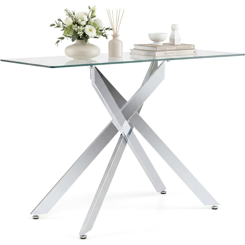 Glass Console Table