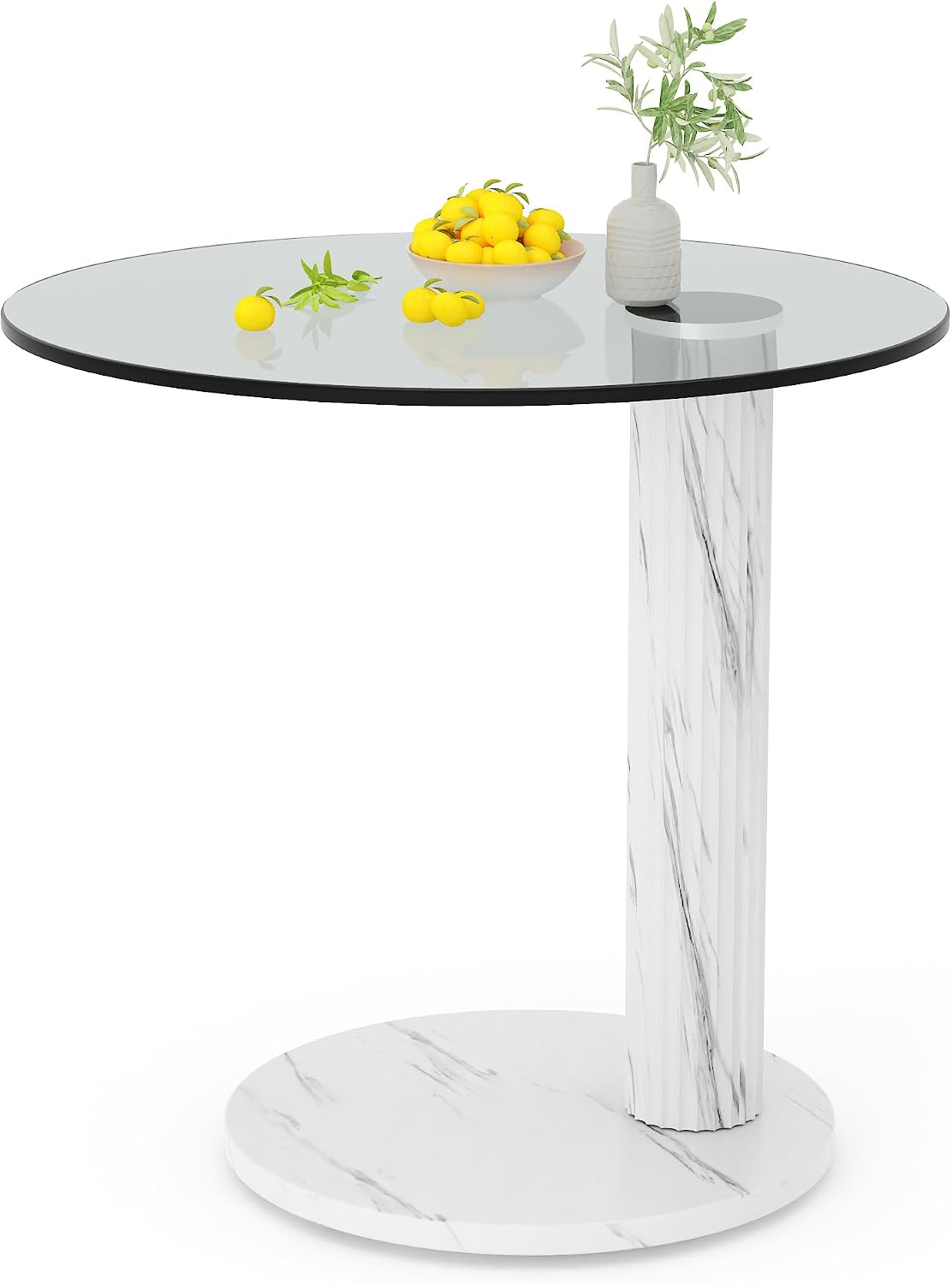 Glass Round Coffee Table