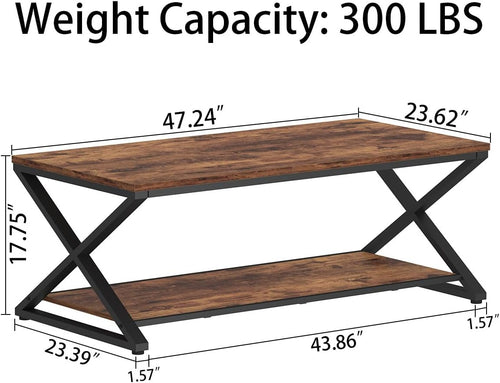 47" Rectangle Coffee Table