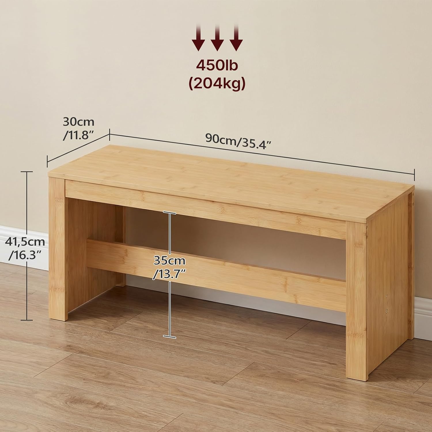 Entryway Shoe Rack Bench