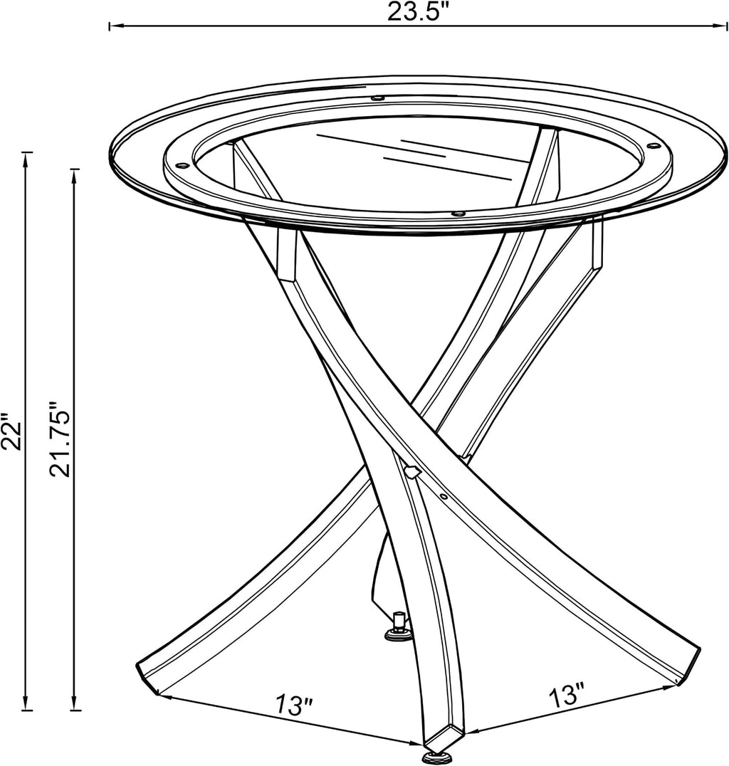 Round End Table