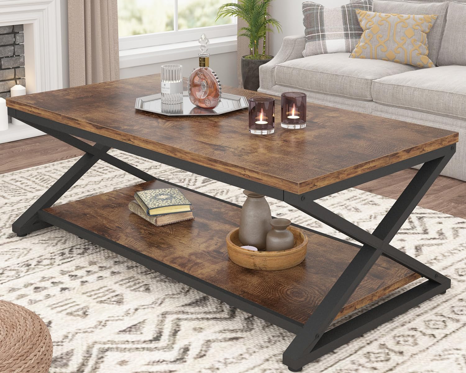 47" Rectangle Coffee Table