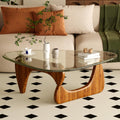 Mid Century Modern Glass Coffee Table