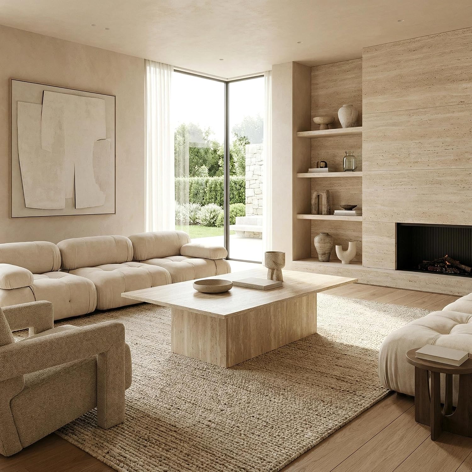 Modern Rectangular Coffee Table
