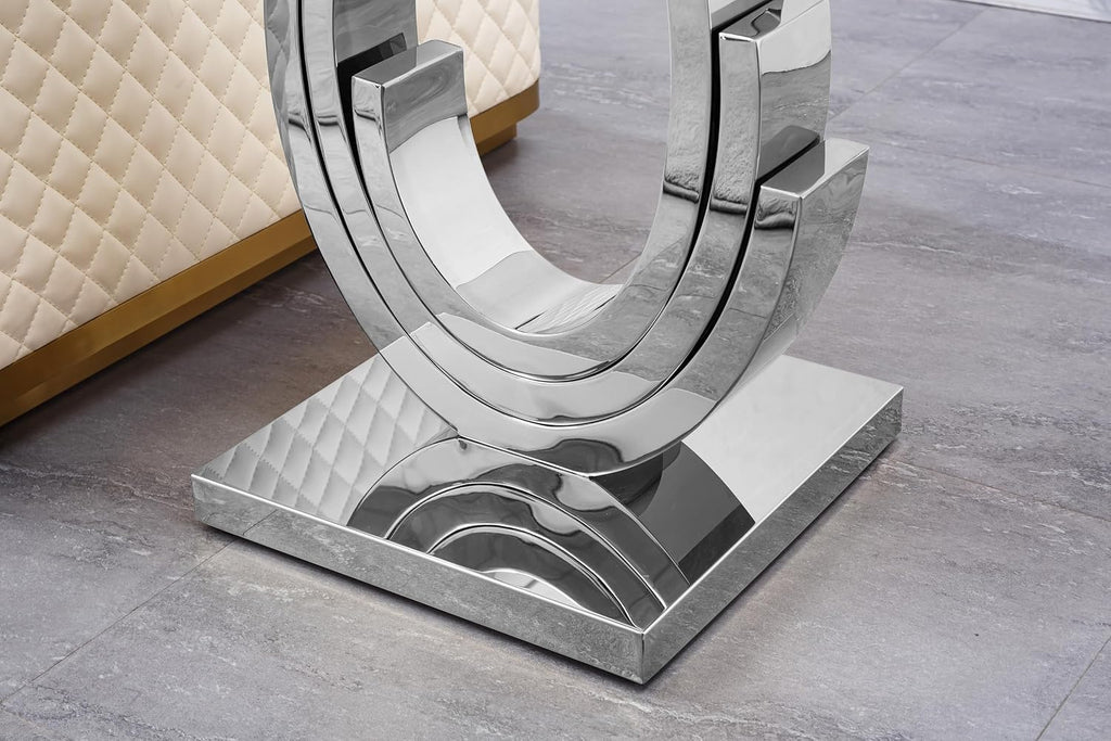 Glass End Table