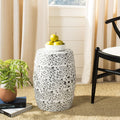 Flower Vine Ceramic Garden Stool