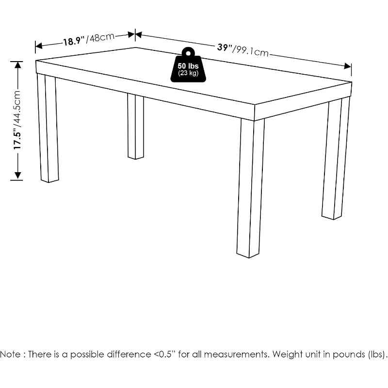 Modern Rectangle Coffee Table